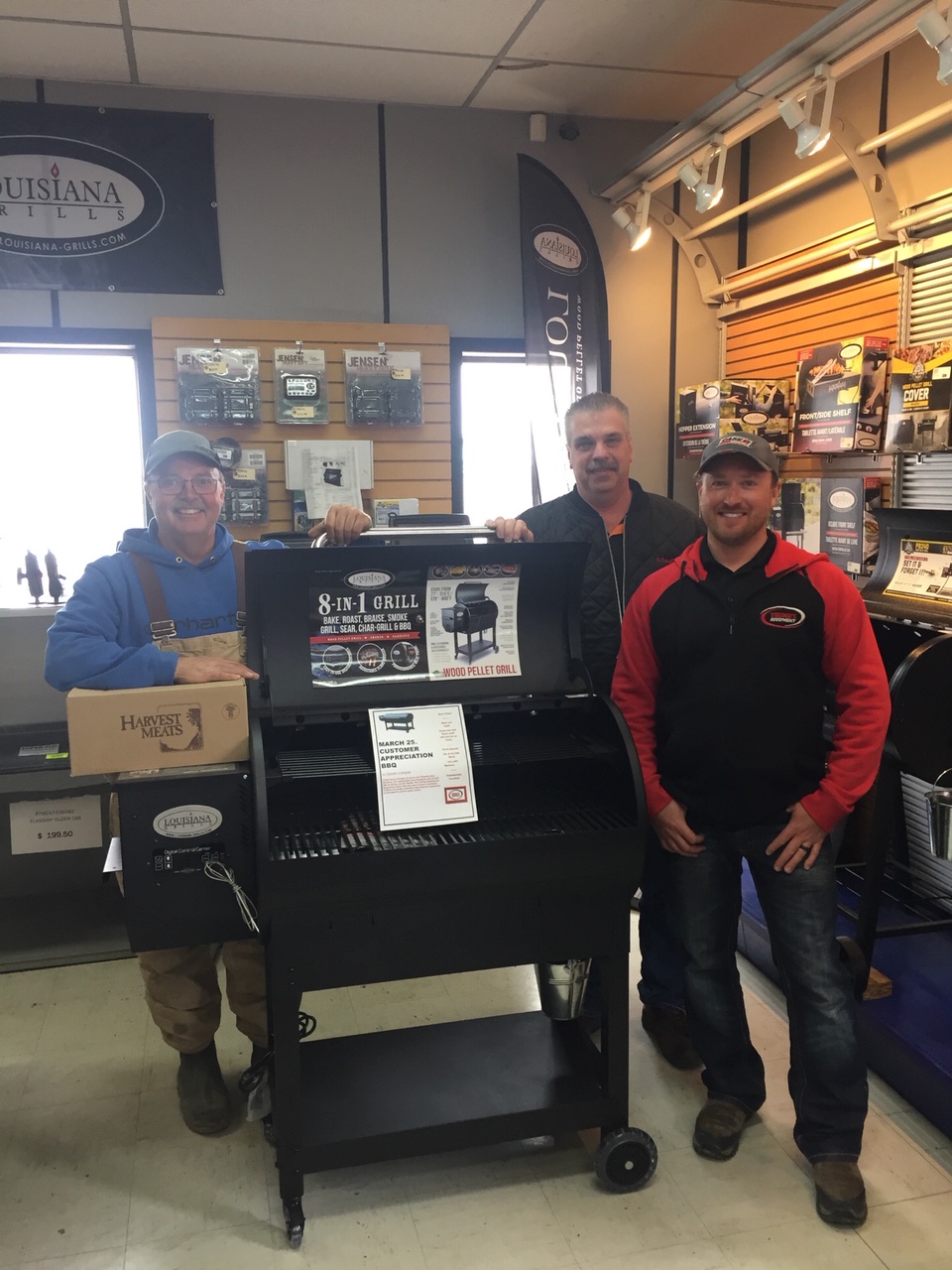 Chamberlain Winter Inspections BBQ Winner